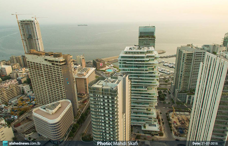 صور جوية لمدينة بيروت (07-21)